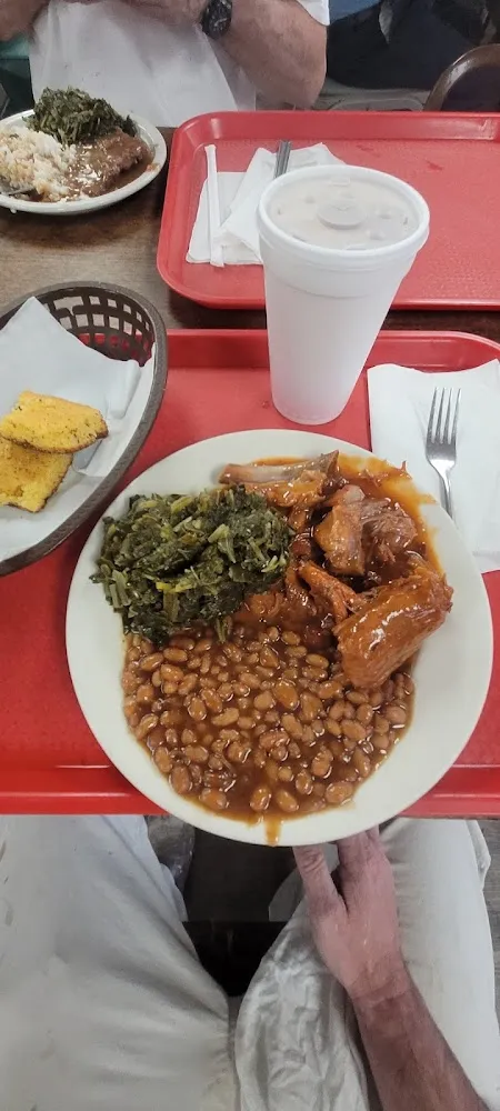 Ribs Beans Greens